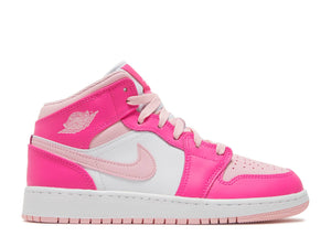 Air Jordan 1 Mid "Fierce Pink" GS