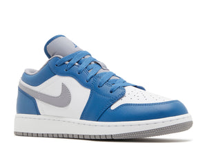 Air Jordan 1 Low "True Blue Cement" GS