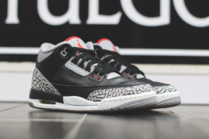 Air Jordan 3 Retro "Black Cement" GS 2018 PreOwned Size 5y