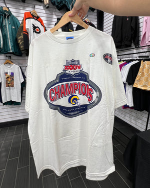 Vintage " 2000 Rams SB XXXIV Champs " T-Shirt