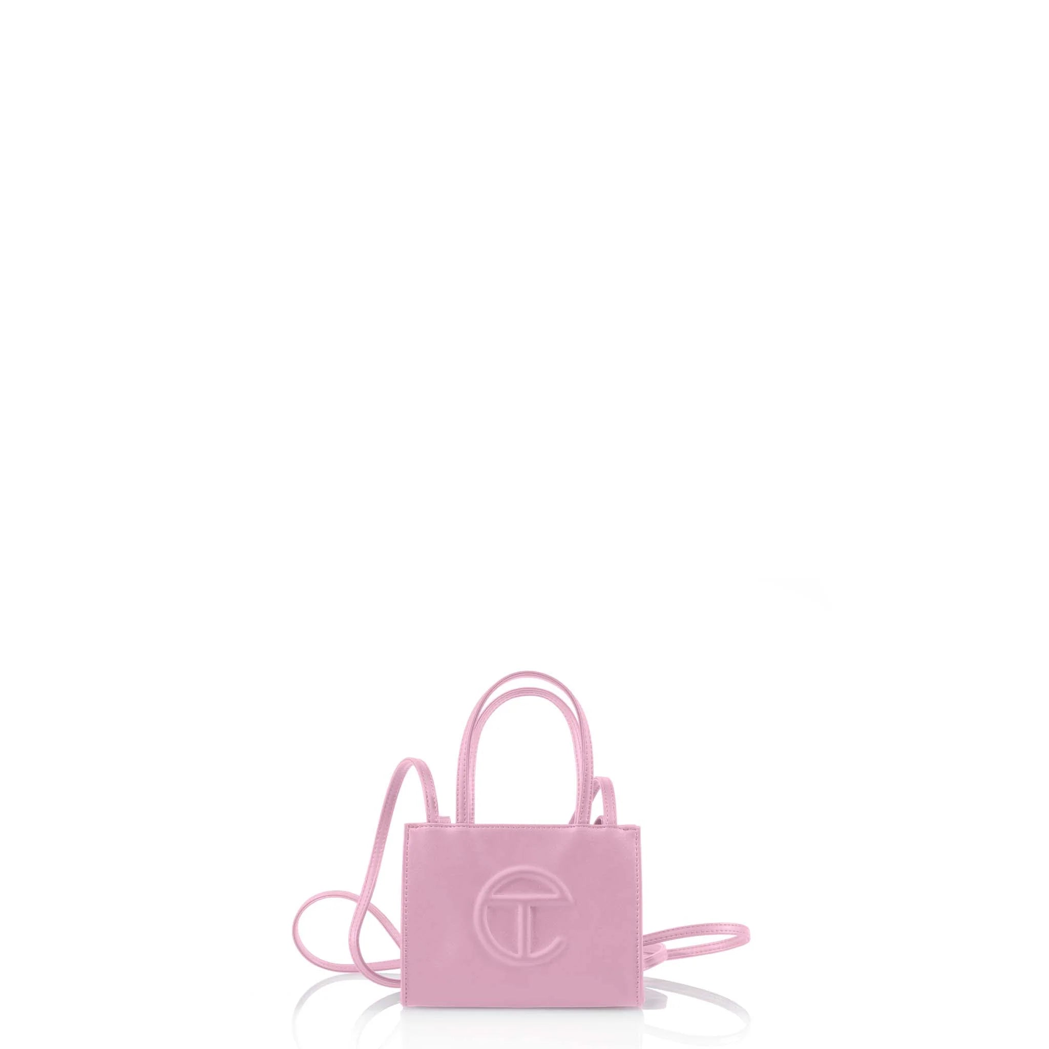 Telfar Small Pink Shopping Bag