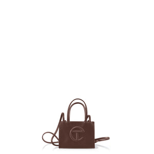 Telfar Shopping Bag "Small Chocolate"