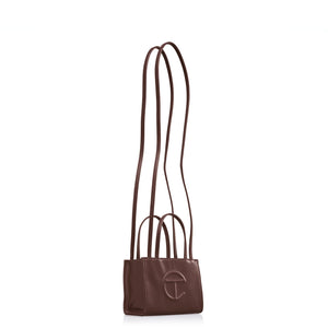 Telfar Shopping Bag "Small Chocolate"