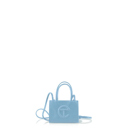 Telfar Shopping Bag "Small Pool Blue"