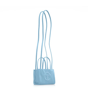 Telfar Shopping Bag "Small Pool Blue"