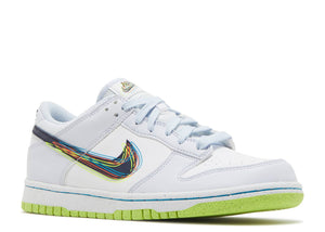 Nike Dunk Low "3D Swoosh Grey" (GS)