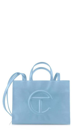 Telfar Shopping Bag "Medium Pool Blue"