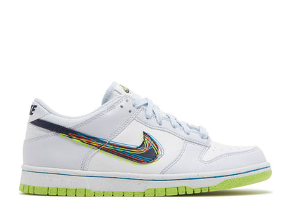 Nike Dunk Low "3D Swoosh Grey" (GS)