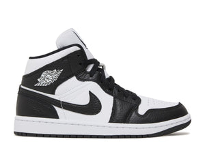 Air Jordan 1 Mid "Split Black White" Women