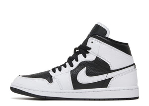 Air Jordan 1 Mid "Split Black White" Women