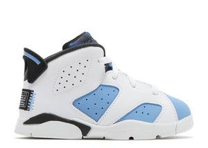 Air Jordan 6 Retro "UNC White" Toddler