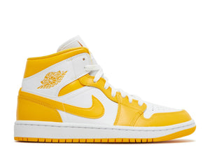 Air Jordan 1 Mid "White University Gold" (Women)