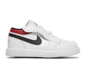 Air Jordan 1 Low ALT "White Gym Red" Toddler