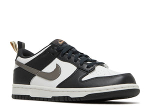 Nike Dunk Low "Black White Metallic" GS