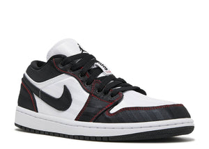 Air Jordan 1 Low SE Utility "White Black Gym Red" (W)