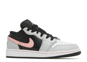 Air Jordan 1 Low "Black Grey Pink" (GS)