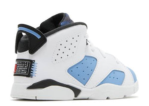 Air Jordan 6 Retro "UNC White" Toddler