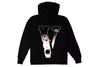 Pop Smoke x Vlone Hawk Em' Hoodie Black