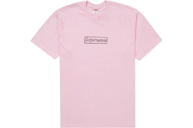 Supreme Box Logo Kaws "Pink"