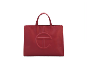 Telfar Shopping Bag "Medium Oxblood"