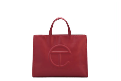 Telfar Shopping Bag "Medium Oxblood"