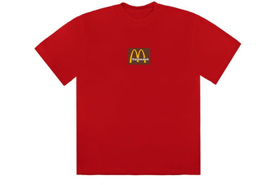 Travis Scott x McDonald's Sesame Inv III T-Shirt "Red"