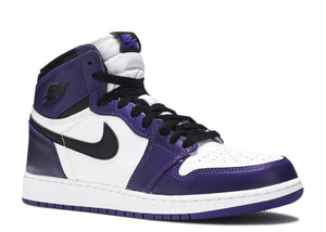 Air Jordan 1 Retro High "Court Purple White" GS