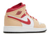 Air Jordan 1 Mid "Beige Red" GS