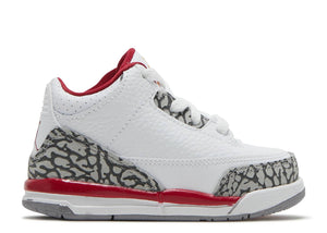 Air Jordan 3 Retro "Cardinal Red" Toddler