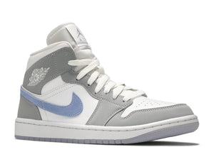 Air Jordan 1 Mid "Wolf Grey Aluminum" Women