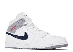 Air Jordan 1 Mid "Paris White"