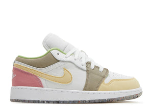 Air Jordan 1 Low "Pastel Grind Vivid Green" GS