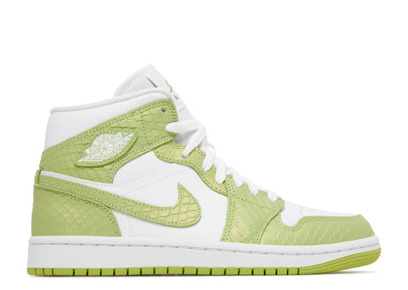 Air Jordan 1 Mid "Green Python" Women