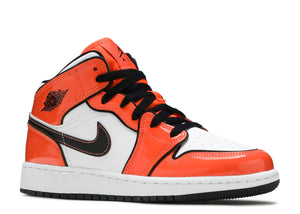 Air Jordan 1 Mid "Turf Orange" GS