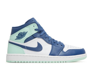 Air Jordan 1 Mid "Mystic Navy Mint Foam"