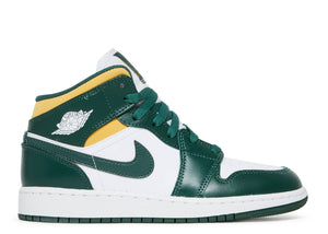 Air Jordan 1 Mid "Sonics" 2021 GS