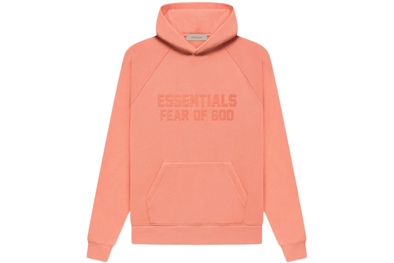 Fear of God Essentials Hoodie "Coral"