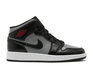 Air Jordan 1 Mid "Shadow Red" GS