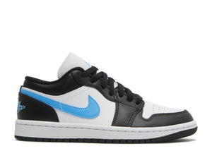 Air Jordan 1 Low "Black University Blue White" Women