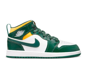 Air Jordan 1 Mid "Sonics" PreSchool