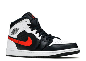 Air Jordan 1 Mid "Black Chile Red White"