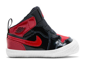 Air Jordan 1 Crib Bootie "Bred Patent (I)"