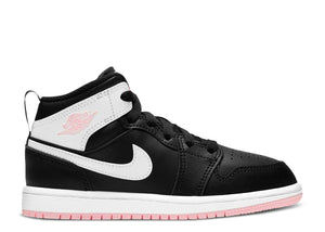 Air Jordan 1 Mid "Arctic Pink Black" PreSchool