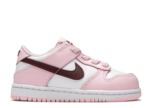 Nike Dunk Low "Pink Red White" Toddler