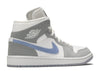 Air Jordan 1 Mid "Wolf Grey Aluminum" Women