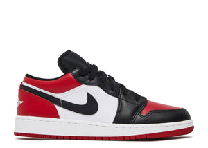 Air Jordan 1 Low "Bred Toe" GS